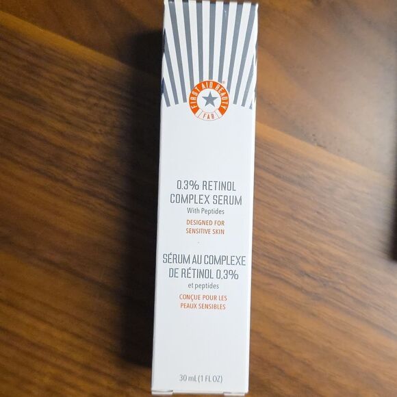 First Aid Beauty Retinol Complex Serum and Retinol Eye Cream Lot New - Picture 2 of 5